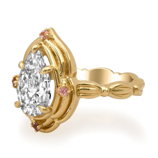 The Drapery Diamond Ring